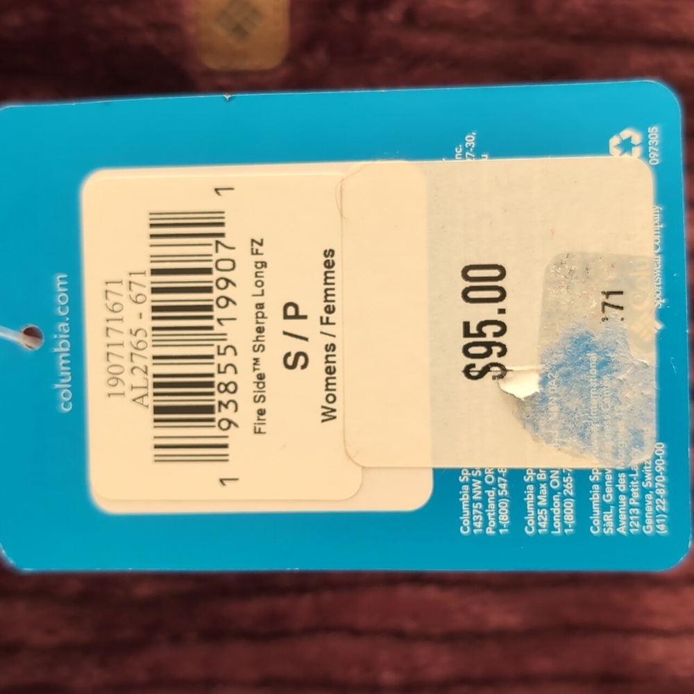 NWT🏷️ Columbia Fire Side Faux Shearling Long Jacket (Small) - Picture 12 of 14